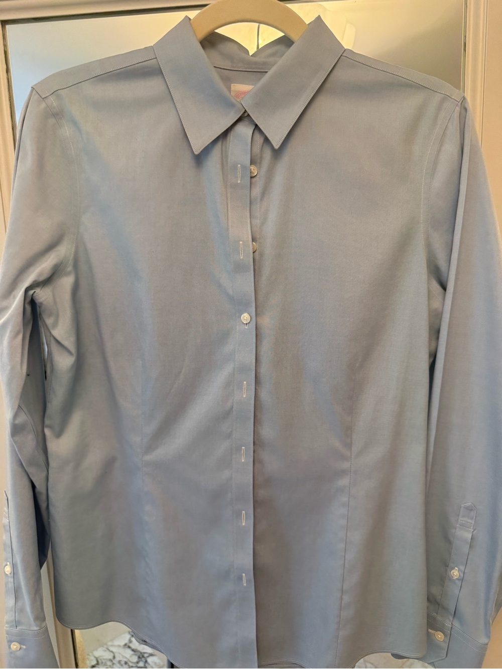 Brooks Brothers Light Blue Cotton Dress Shirt